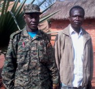 LRA commander Dominic Ongwen in custody in the Central African Republic. © African Union Peace